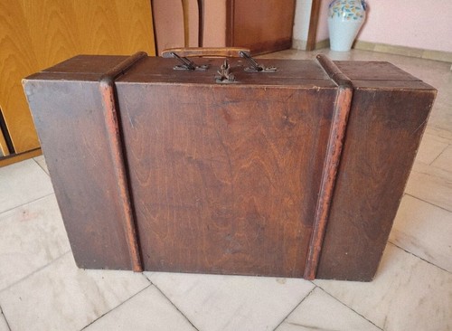 Valigia legno vintage - di,