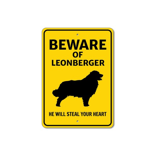 Insegna leonberger cane - leonberger,