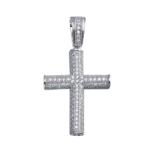 Pendente croce argento - croce, in