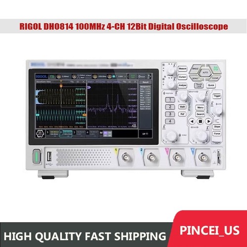 Rigol dho814 100mhz 12bit - 4-ch,