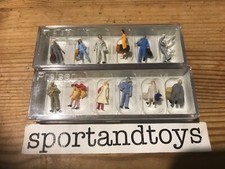 PREISER 1:87 LOTTO 2 CONFEZIONI PASSEGGERI ART. 14000+14133 PARI AL NUOVO