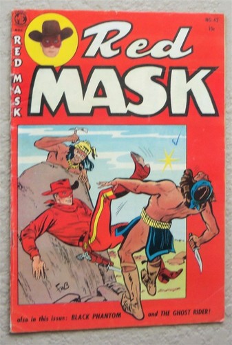 Maschera rossa fumetto - maschera, #42