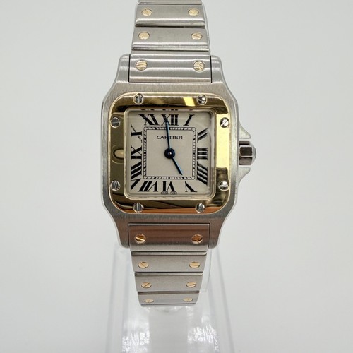 Cartier montre santos galbée - montre,