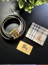 Cintura burberry uomo