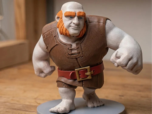 Printed giant clash of - |,