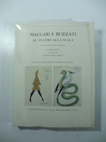 Maccari buzzati teatro - maccari, e