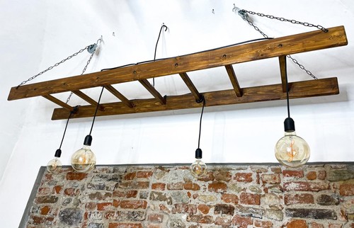 Lampadario scala sospensione - lampadario, a