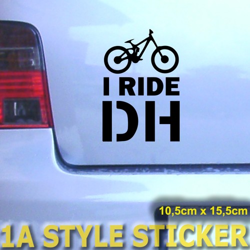 Adesivo ride i fahre - i, dh