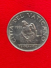 Moneta VATICANO 1 Lira 1960