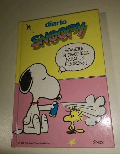 Diario vintage snoopy schulz - diario,
