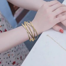 Bracciale oro intrecciato con