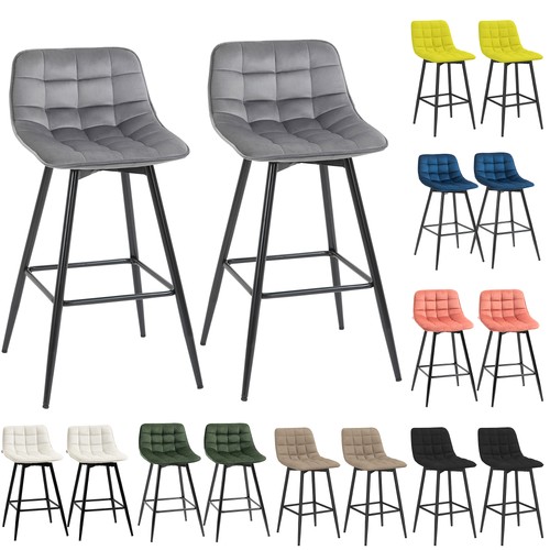 Homcom set sedie - sedie, imbottite