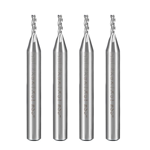 4pcs hss flauti fresa a - hss-al,