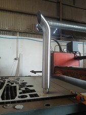 Scarico Ford 8210 acciaio inox