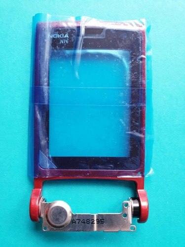 Cover schermo nokia n76 red - cover,