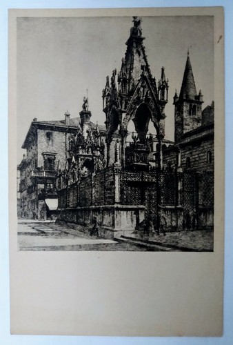 Cartolina verona le arche - verona,