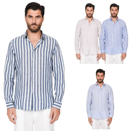 Camicia lino uomo - camicia, a