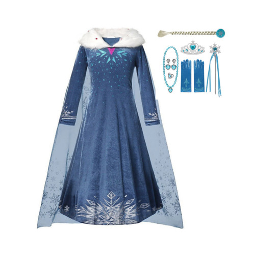 Vestito frozen elsa - vestito,
