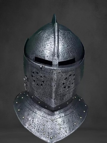 Elmo medievale chiusura - a,