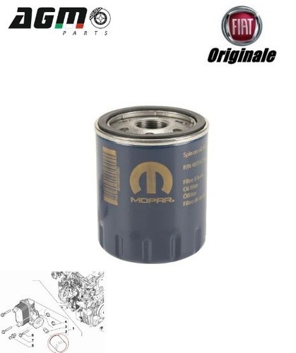 Filtro olio originale - , fiat