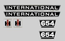 Adesivo trattore IHC Mc