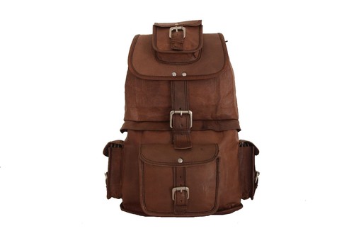 Zaino vintage pelle - in, 18"