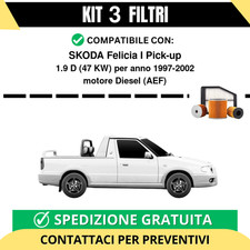 Kit 3 Filtri Tagliando per