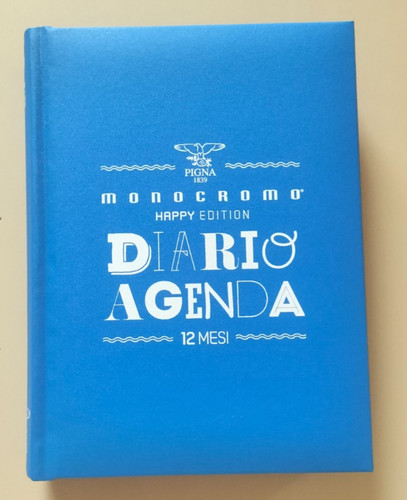 Diario agenda monocromo - diario, pigna
