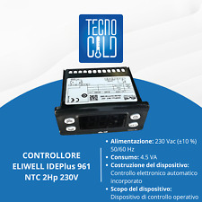 CONTROLLORE TERMOSTATO ELETTRONICO TEMPERATURA PER UNITÀ REFRIGERANTI DA 230V