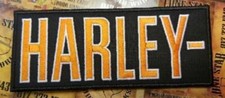 Large embroidered harley - large,
