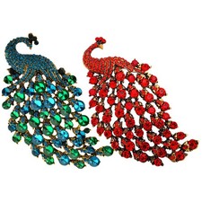  2 Pcs Crystal Pendant Art