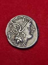 MONETA ROMANA REPUBBLICANA ANTICA RARA - GENS SERVILIA