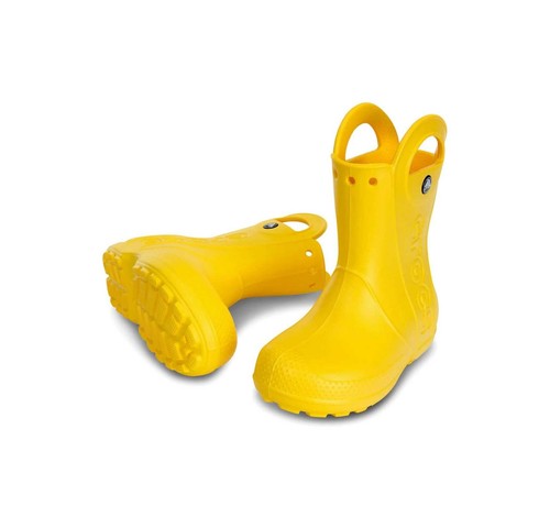 Crocs rain boot yellow kid - boot,