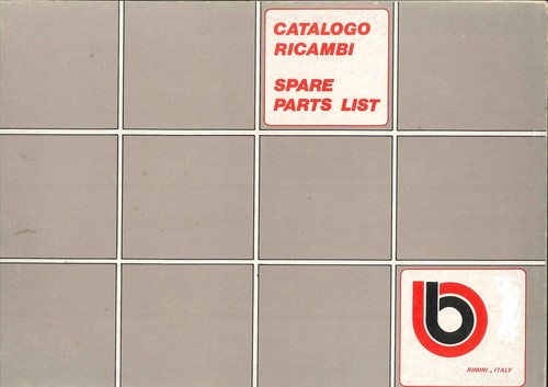 Catalogo ricambi bimota kb1 - catalogo,