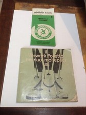 CATALOGO DEPLIANT PUBBLICITARIO VORWERK FOLLETTO + MANUALE RICAMBI VINTAGE 