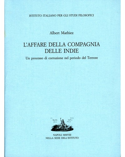 Mathiez affare della - l’affare,