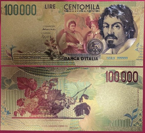 Italia banconota 100 000 - banconota, 100.000