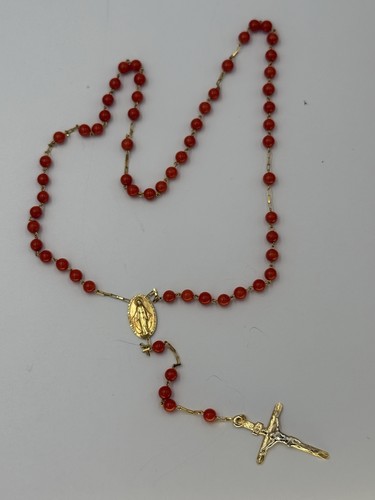Prezioso rosario corallo - prezioso,