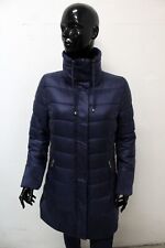 Giubbotto Romeo Gigli Donna Taglia M Giacca Invernale Giubbino Blu Jacket Logo