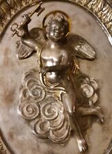 CARTAGLORIE RELIQUIARIO PLACCA ARGENTO CALICE PISSIDE XVIII ROMA OSTENSORIO