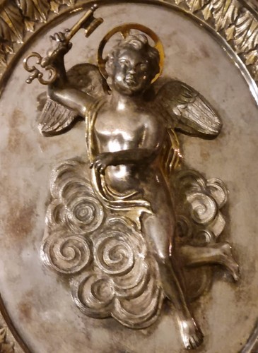 Cartaglorie reliquiario placca - cartaglorie,