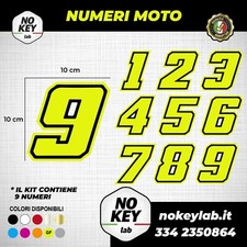Numeri moto personalizzati