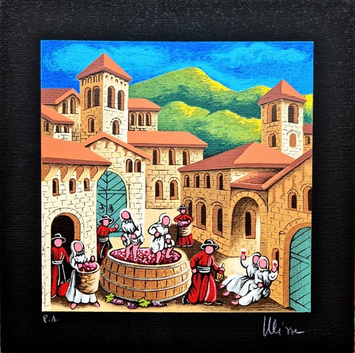 Ulisse serigrafia originale - serigrafia,
