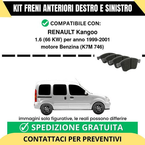 Pastiglie freno anteriori per - freno,