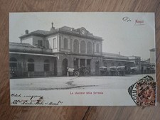 ACQUI TERME alessandria LA STAZIONE DELLA FERROVIA 1901