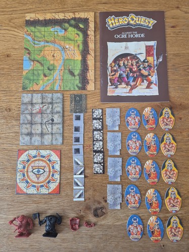 Heroquest against the ogre - against,