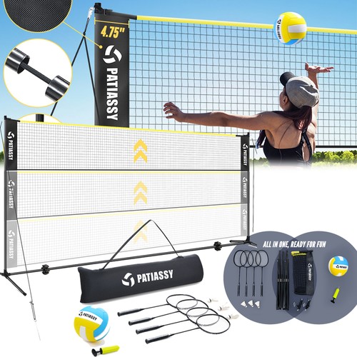 Set rete badminton - , pallavolo