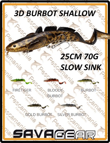 Savage gear burbot 25cm - gear, burbot"
