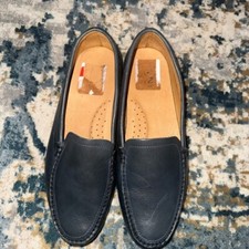 Mocassini donna Marc Joseph New York Ebey Lane blu taglia 9,5