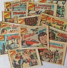 GLI ALBI DEL VITTORIOSO Super Tascabile  1/12 completa Ed. Ave 1951 !!!!!!!